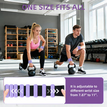Load image into Gallery viewer, Rnnwolf Wrist Ankle Weights for Women Men 2lbs /Pair - (Purple)
