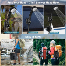Load image into Gallery viewer, Spopal Rechargeable Camping Shower with Collapsible Bucket Handle 20L
