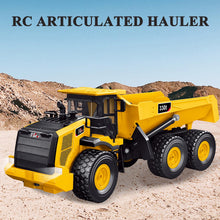 Load image into Gallery viewer, RC Dump Truck, Remote Control Dump Truck 11 Channel with Lights/Sounds/2 Batteries
