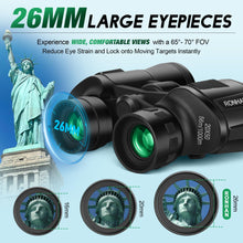 Load image into Gallery viewer, RONHAN 20×50 Binoculars for Adults High Powered with Carrying Case &amp; Strap
