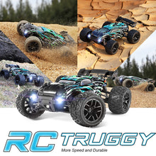 Load image into Gallery viewer, RC Cars Hailstorm, 36+KM/H High Speed 4WD 1:18 Scale Waterproof Remote Control Off Road Monster Truck with Two Rechargeable Batteries
