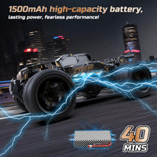 Load image into Gallery viewer, 1/16 All Terrain Fast RC Cars for Adults 40KPH,4WD Electric Off-Road Remote Control Monster Truck,2.4Ghz High Speed Car
