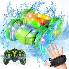 Load image into Gallery viewer, Amphibious RC Car with Lights for Kids 6-12 Year Old,2.4 GHz Remote Control Boat RC Monster Truck 4WD Vehicle
