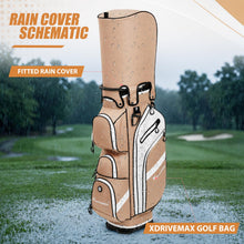 Load image into Gallery viewer, XDriveMax 14-Way Golf Cart Bag, Silent Lock Top &amp; Full Length Dividers
