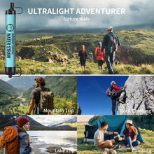 Load image into Gallery viewer, Lormandy Ultralight Portable Water Filter Straw
