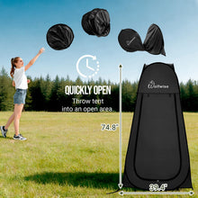 Load image into Gallery viewer, WolfWise Pop Up Shower Tent for Camping Essentials, Compact &amp; Lightweight
