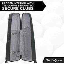 Load image into Gallery viewer, Samsonite Tour Pro Hardside Golf Travel Case with Shark Wheels
