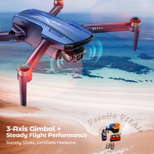 Load image into Gallery viewer, Drone with 6K Camera for Adults, 3-Axis Gimbal Drones with 4K/30fps Video, 10000ft FPV Transmission Professional Drone
