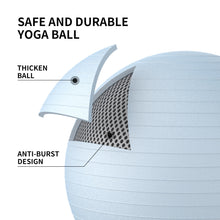 Load image into Gallery viewer, FITMIND Yoga Ball set-65cm&amp;25cm（Blue）
