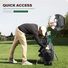 Load image into Gallery viewer, uniHimal Lightweight 7-Way Golf Stand Bag for Men &amp; Women (Gray)
