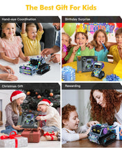 Load image into Gallery viewer, 3 in 1 STEM Robotics Toy Building Blocks Set, Programmable APP Remote Control Robot/Car Robot Coding Kit, STEM (433 Pieces)
