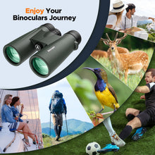 Load image into Gallery viewer, Adorrgon 15x45 High Powered Binoculars for Adults, Phone Adapter and Tripod
