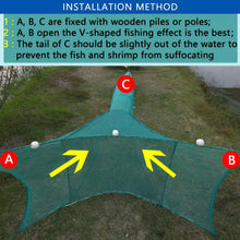 Load image into Gallery viewer, Lawaia Collapsible Crab &amp; Shrimp Trap - Portable Folded Cast Net with Float and Chain - 2m
