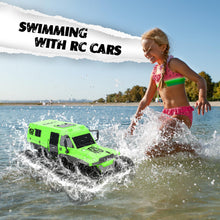 Load image into Gallery viewer, RC Trucks 8WD Offroad Waterproof,50Mins Playing Time Battery,1: 12 Large Remote Control Monster Truck, Amphibious
