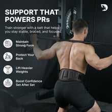 Load image into Gallery viewer, DMoose Fitness Weight Lifting Belt (Black 2.0)
