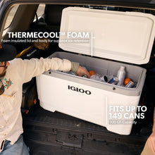 Load image into Gallery viewer, Igloo Marine Ultra 100 Qt Latitude Hard Cooler, White
