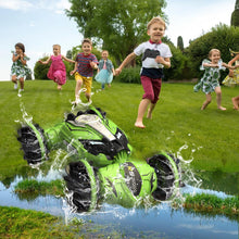 Load image into Gallery viewer, Amphibious Remote Control Car Boat - 4WD Gesture RC Stunt Car 2.4 GHz Transforms Waterproof Vehicle Toys
