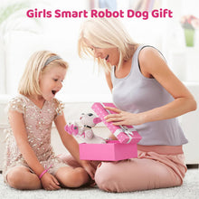 Load image into Gallery viewer, Programmable Robot Dog Toy with Voice Control for Kids, 2.4GHz Remote Control Robot Pet with Touch Sensors
