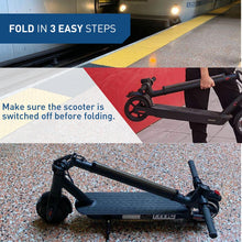 Load image into Gallery viewer, Electric Scooter, 350W Peak Motor, 13 MPH, 10.6 Mile Range, Foldable, Lightweight, UL 2272 Certified, Dual Braking System
