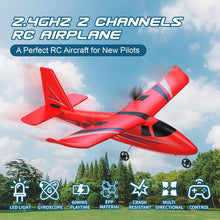 Load image into Gallery viewer, HRZPACT RC Airplane, 2.4GHZ Remote Control Airplane 2CH RC Plane, Hobby RC Airplanes Toy
