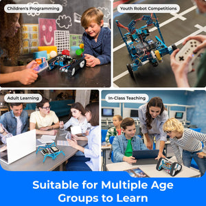 Ultimate 10 in 1 Robot Building Toys, Robotics Kit App Remote Control Robot Toys Compatible with Arduino C & Raspberry Pi