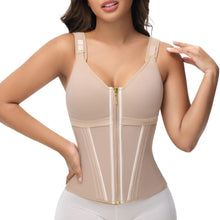 Load image into Gallery viewer, SHAPSHE Waist Trainer Corset for Women Tummy Control Body Shaper Vest -Tan XL

