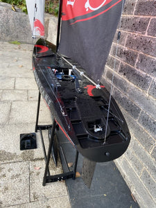 Remote Control Sailboat Model Huge for Adult Teens Fall Water Recreation Sailboat Model 84 Inch (213cm)