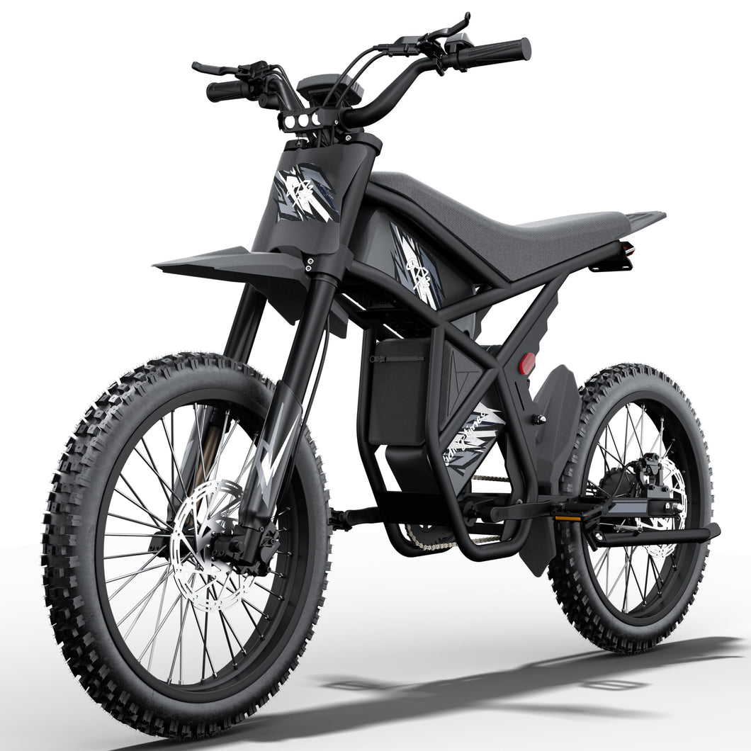 Electric Bike for Adults Teens,85+0 Miles Electric Motorcycle, 2400/1200W, 37MPH,48V/36.4AH Electric Bike