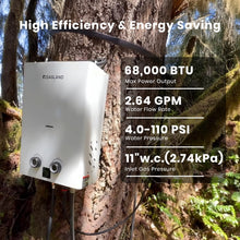 Load image into Gallery viewer, GASLAND Goshower Outdoor Portable Propane Water Heater |10L 2.64GPM|Compact
