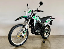 Load image into Gallery viewer, 250CC DUAL SPORT ENDURO KLX ON ROAD AND OFF ROAD MOTOCROSS DIRT BIKE STREE LEGAL 20HP - GREEN
