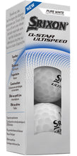 Load image into Gallery viewer, Srixon Q-Star Ultispeed Golf Balls, White

