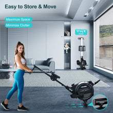 Load image into Gallery viewer, Rowing Machine,Wenoker Magnetic Rower Machine for Home - Blue App
