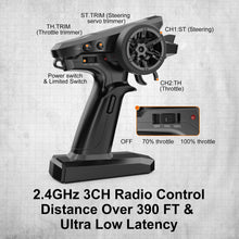 Load image into Gallery viewer, 1/16 Fast Brushless RC Cars for Adults, Max 42 mph High Speed Remote Control Car for Boys, Electric RTR Race RC Truck
