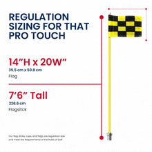 Load image into Gallery viewer, Regulation Flagstick, Cup, &amp; Pin Set – Elevate Your Backyard Golf Practice with Professional-grade Equipment | Replicate Golf Course Standards | Perfect for Home Practice and Aspiring Pros
