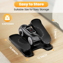 Load image into Gallery viewer, Yagud Under Desk Elliptical Machine - Black
