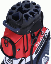 Load image into Gallery viewer, ASK ECHO T-Lock Golf Cart Bag, Quiet 14-Way Full-Length Divider (Navy Blue)
