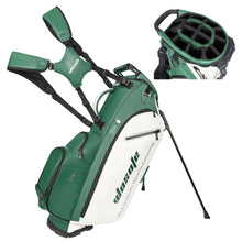 Load image into Gallery viewer, wosofe 14-Way Golf Stand Bag, Waterproof PU Leather, Forest Green Tour
