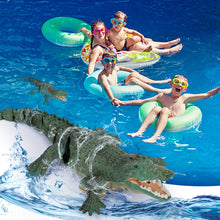 Load image into Gallery viewer, Remote Control Crocodile High Simulation RC Crocodile Boat Toys for Swimming Pool Lakes Bathroom, Great Gift
