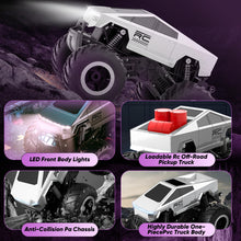 Load image into Gallery viewer, Remote Control Car,1:16 Waterproofing Cyber Truck Remote Control Car, Amphibious Monster Truck Toys, Rechargeable RC Car
