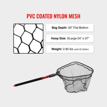 Load image into Gallery viewer, EGO S2 Slider Fishing Landing Net, X-Large PVC Coated Mesh, Fishing Net
