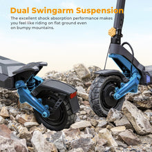 Load image into Gallery viewer, Electric Scooter for Adults, 42 Mph Top Speed, 71 Miles Max Range, Anti-Lock Braking and Dual Hydraulic Disc Brakes
