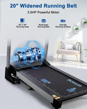Load image into Gallery viewer, BORGUSI Treadmill with 15% Auto Incline - Blue

