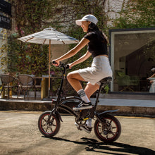 Load image into Gallery viewer, Electric Bike for Adults Teens, D3F 14&quot; Folding Electric Bicycle, Commuter City E-Bike with 250W Motor and 36V 10AH Lithium-Ion Battery
