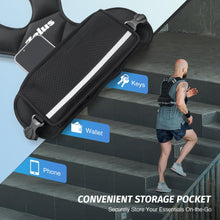 Load image into Gallery viewer, ZELUS Weighted Vest for Men and Women | 4-10lb/11-20lb/20-32lb Vest with 6 Ironsand Weights for Home Workouts | Adjustable Body Weight Vest Exercise Set for Cardio and Strength Training (4-10 lb.)
