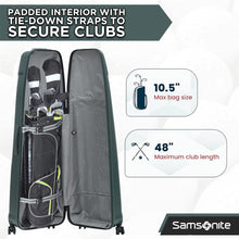 Load image into Gallery viewer, Samsonite Tour Pro Hardside Golf Travel Case with Shark Wheels
