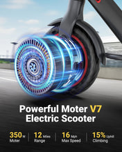 Load image into Gallery viewer, Electric Scooter, 350W Powerful Motor, 16MPH Top Speed,12Miles Long Range, 8.5&quot; Solid Tires Folding Commuter Escooter
