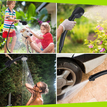 Load image into Gallery viewer, Spopal Portable Shower for Camping, [Long-Lasting] 6000mAh Rechargeable(Bk)
