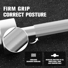 Load image into Gallery viewer, RitFit 7-foot Olympic Barbell Bar, General Purpose Weight Bar Suitable for Olympic Lifts and Power Lifts, 500LBS Capacity
