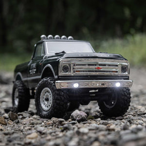 RC Truck 1/24 SCX24 1967 Chevrolet C10 4WD Truck RTR (Comes with Everything Needed to Run), Black, AXI00001V2T4