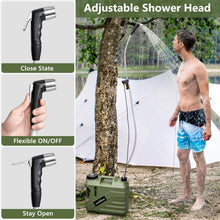 Load image into Gallery viewer, SPACEREST Portable Camping Shower with 5-Gallon Water Jug, 2 Batteries
